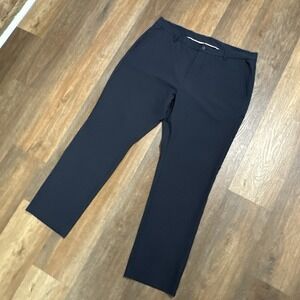 Footjoy FJ Men's‎ AOP Navy Blue Golf Pants Sz 40x30 Star Petals Tour